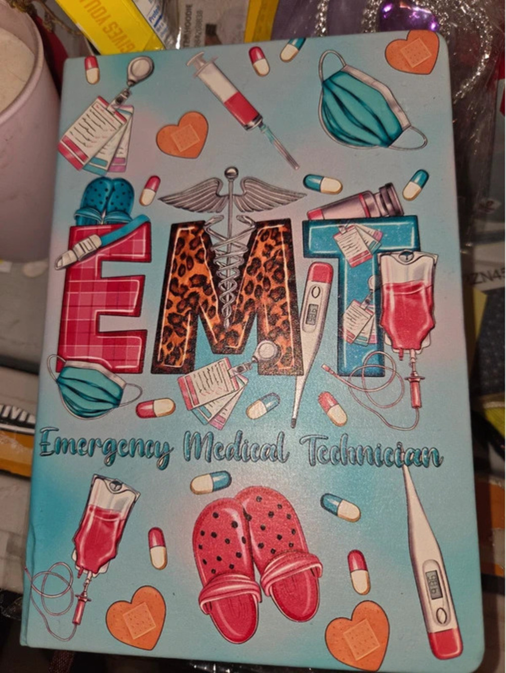 e m t notebook line pages